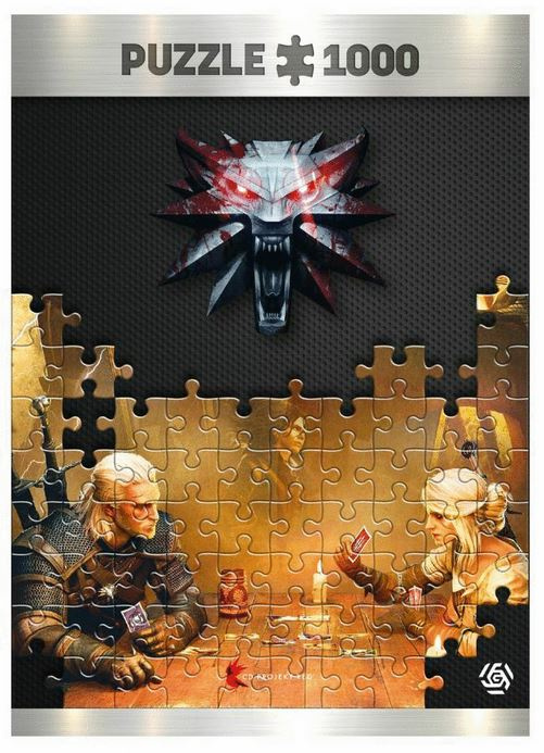 Good Loot - Premium puzzel The Witcher: Gwent spelen, 1000 stukjes in de groep SPORT, VRIJE TIJD & HOBBY / Hobby / Puzzel bij TP E-commerce Nordic AB (D01637)