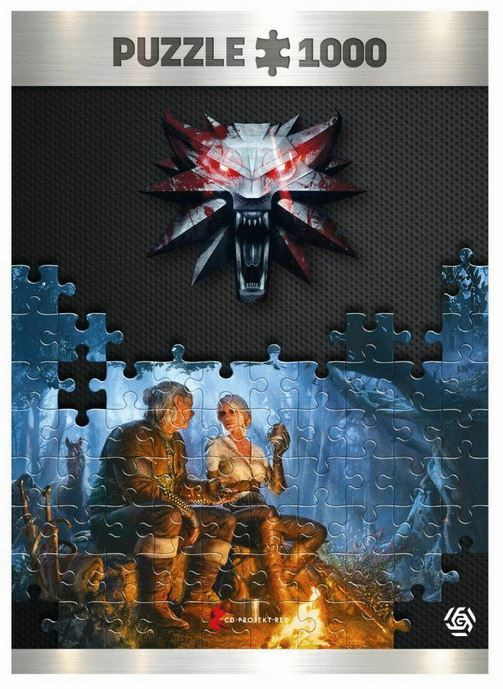 Good Loot - Premium puzzel The Witcher: Reis van Ciri, 1000 stukjes in de groep SPORT, VRIJE TIJD & HOBBY / Hobby / Puzzel bij TP E-commerce Nordic AB (D01638)