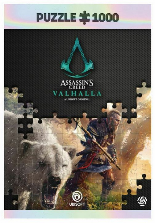 Good Loot - Premium puzzel Assassin\'s Creed Valhalla: Eivor & IJsbeer, 1000 stukjes in de groep SPORT, VRIJE TIJD & HOBBY / Hobby / Puzzel bij TP E-commerce Nordic AB (D01642)