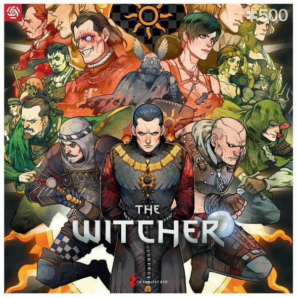 Good Loot - Gaming puzzel: The Witcher Nilfgaard, 500 stukjes in de groep SPORT, VRIJE TIJD & HOBBY / Hobby / Puzzel bij TP E-commerce Nordic AB (D01646)