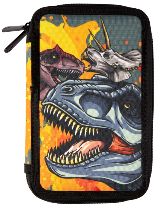 Valiant Kids Licensing - Double Pencil Case - Dino T-Rex - Valiant (090108516) in de groep SPEELGOED, KINDER- & BABYPRODUCTEN / Speelgoed / Tekenen & Tellen bij TP E-commerce Nordic AB (D01665)