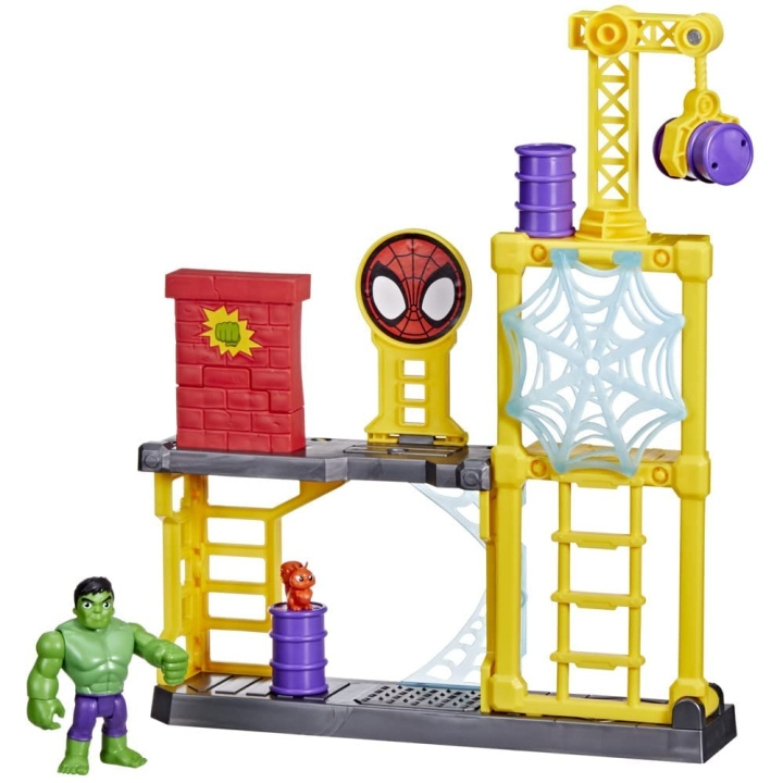 Spidey and His Amazing Friends - Hulk Power Smash (F3717) in de groep SPEELGOED, KINDER- & BABYPRODUCTEN / Speelgoed / Speelset bij TP E-commerce Nordic AB (D01667)