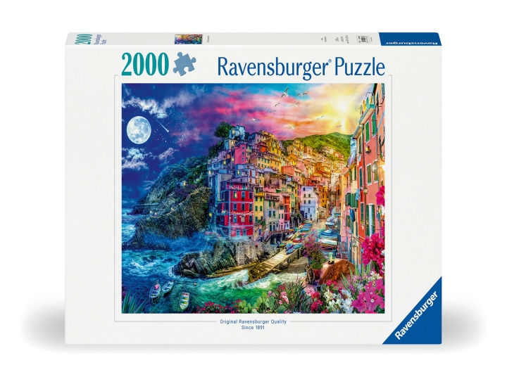 Ravensburger Puzzel Kleurrijk Cinque Terre 2000p (12000803) in de groep SPORT, VRIJE TIJD & HOBBY / Hobby / Puzzel bij TP E-commerce Nordic AB (D01710)