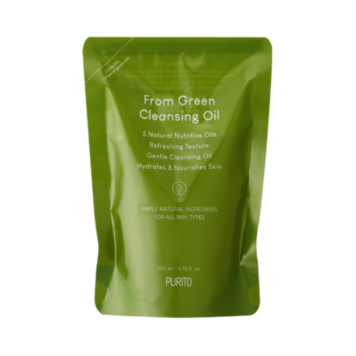 Purito SEOUL From Green Reinigingsolie - Navulling 200 ml in de groep BEAUTY & HEALTH / Huidsverzorging / Gezicht / Gezichtsolie bij TP E-commerce Nordic AB (D01724)