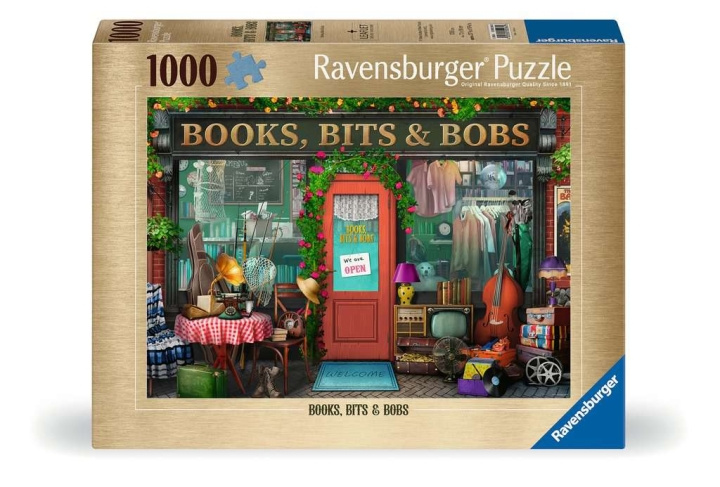 Ravensburger Puzzel - Boeken Bit\'s & Bobs 1000p (12000284) in de groep SPORT, VRIJE TIJD & HOBBY / Hobby / Puzzel bij TP E-commerce Nordic AB (D01736)