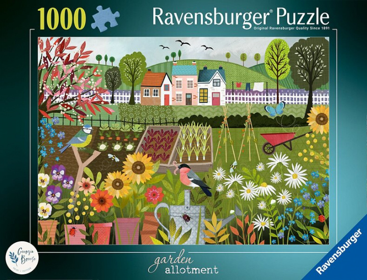 Ravensburger Puzzel - Tuin volkstuin 1000p (12001178) in de groep SPORT, VRIJE TIJD & HOBBY / Hobby / Puzzel bij TP E-commerce Nordic AB (D01754)