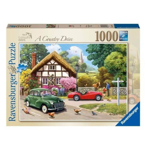 Ravensburger Puzzel - A Stop To Say Hello, 1000 stukjes (12001180) in de groep SPORT, VRIJE TIJD & HOBBY / Hobby / Puzzel bij TP E-commerce Nordic AB (D01755)