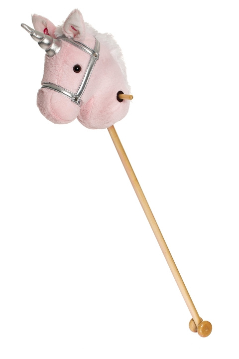 Teddykompaniet Teddykompagniet - Unicorn on stick, Pink (TK12599) in de groep SPEELGOED, KINDER- & BABYPRODUCTEN / Babyspeelgoed / Knuffels bij TP E-commerce Nordic AB (D01767)