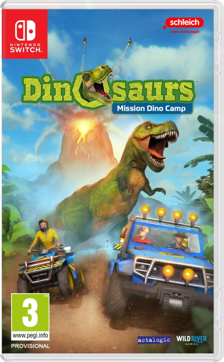 Dinosaurs: Mission Dino Camp (Switch) in de groep HOME ELECTRONICS / Spelconsoles en accessoires / Nintendo Switch / Games bij TP E-commerce Nordic AB (D01774)