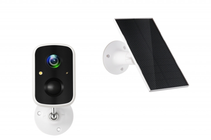 Technaxx IP-camera op zonne-energie voor buiten - TX-244 in de groep HUISHOUDEN & TUIN / Alarm & Beveiliging / Beveiligingscamera\'s / Digitaal (netwerk) / Buitencamera\'s bij TP E-commerce Nordic AB (D01840)