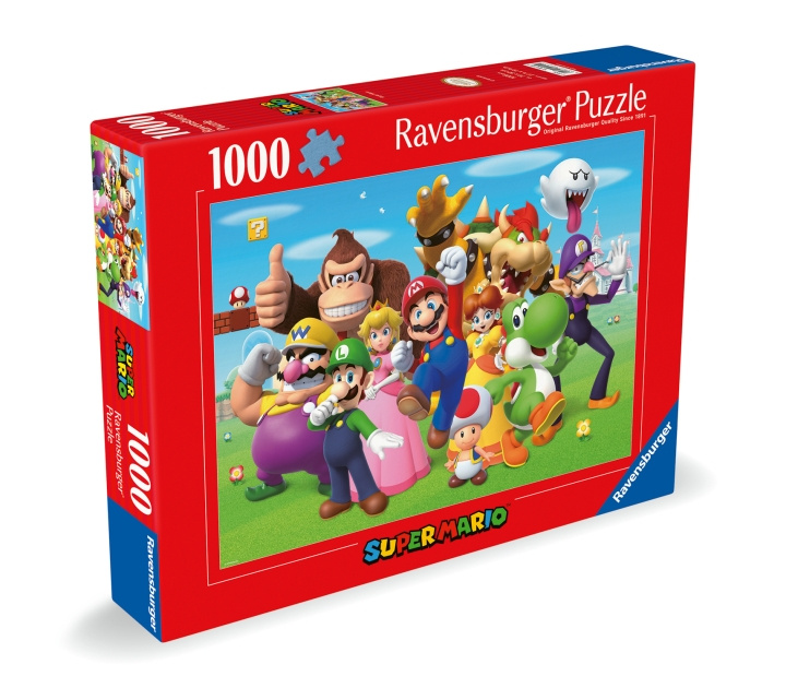 Ravensburger Puzzel Super Mario 1000p (12000455) in de groep SPORT, VRIJE TIJD & HOBBY / Hobby / Puzzel bij TP E-commerce Nordic AB (D01849)