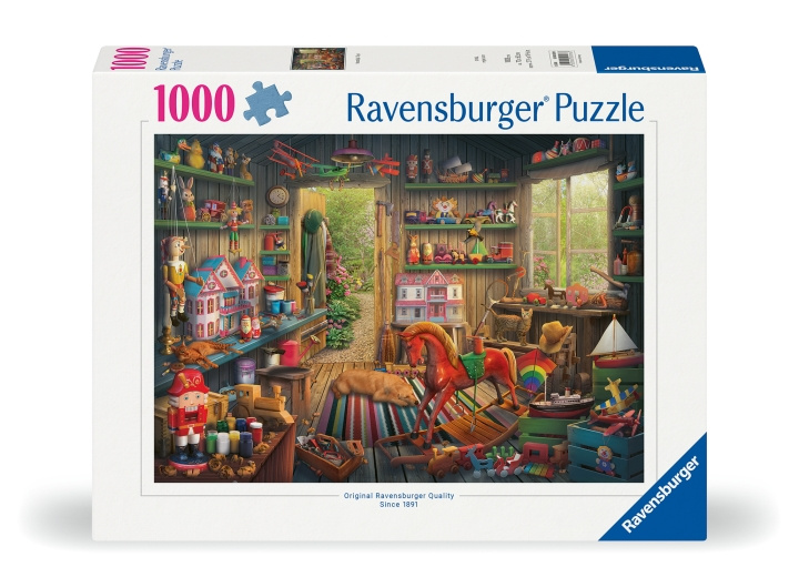 Ravensburger Puzzel Nostalgisch Speelgoed 1000p (12000576) in de groep SPORT, VRIJE TIJD & HOBBY / Hobby / Puzzel bij TP E-commerce Nordic AB (D01853)