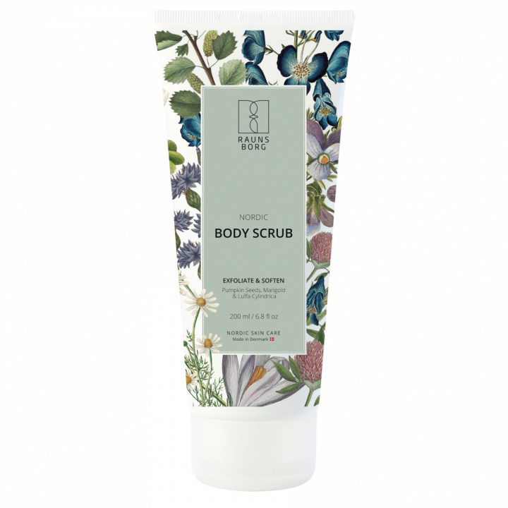 Raunsborg Body Scrub Voor Alle Huidtypen 200 ml in de groep BEAUTY & HEALTH / Huidsverzorging / Gezicht / Scrub / Peeling bij TP E-commerce Nordic AB (D01880)