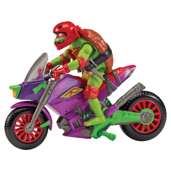 Teenage Mutant Ninja Turtles Turtles - Mutant Mayhem Dragon Motorcycle W Raphael (46-84306) in de groep SPEELGOED, KINDER- & BABYPRODUCTEN / Speelgoed / Figuren, Miniaturen & accessoires bij TP E-commerce Nordic AB (D01885)