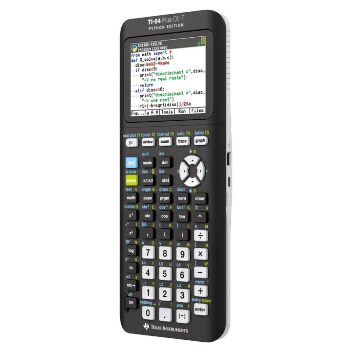 Texas Instruments TI-84 Plus CE-T Python grafische rekenmachine in de groep HUISHOUDEN & TUIN / Kantoormateriaal / Overige bij TP E-commerce Nordic AB (D01911)