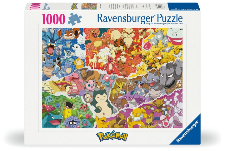 Ravensburger Puzzel Pokémon Adventure 1000p (12000832) in de groep SPORT, VRIJE TIJD & HOBBY / Hobby / Puzzel bij TP E-commerce Nordic AB (D01913)