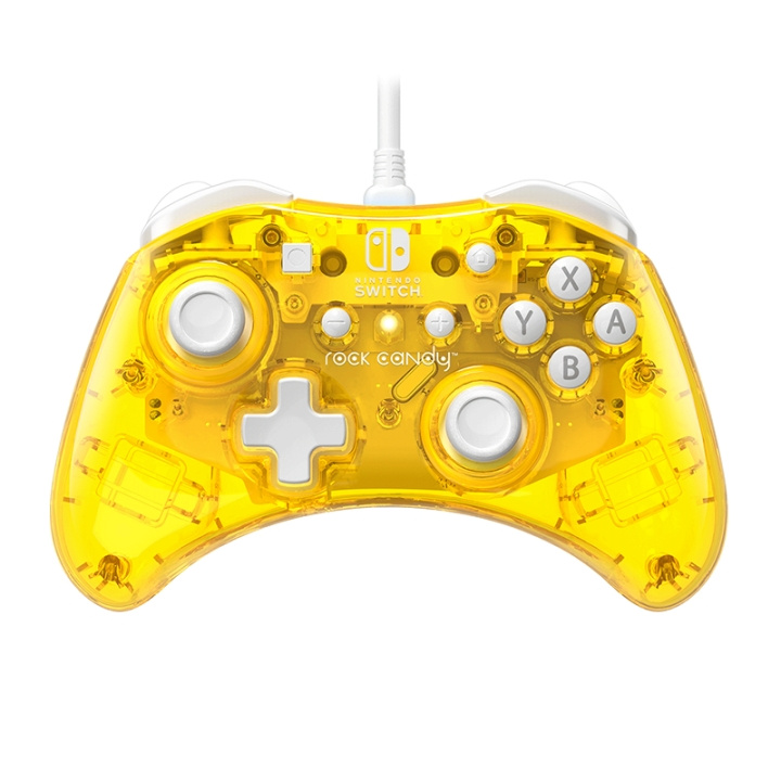 PDP Gaming Rock Candy Bedrade Mini Switch Controller (Ananas-Pop) in de groep HOME ELECTRONICS / Spelconsoles en accessoires / Nintendo Switch / Accessoires bij TP E-commerce Nordic AB (D01921)