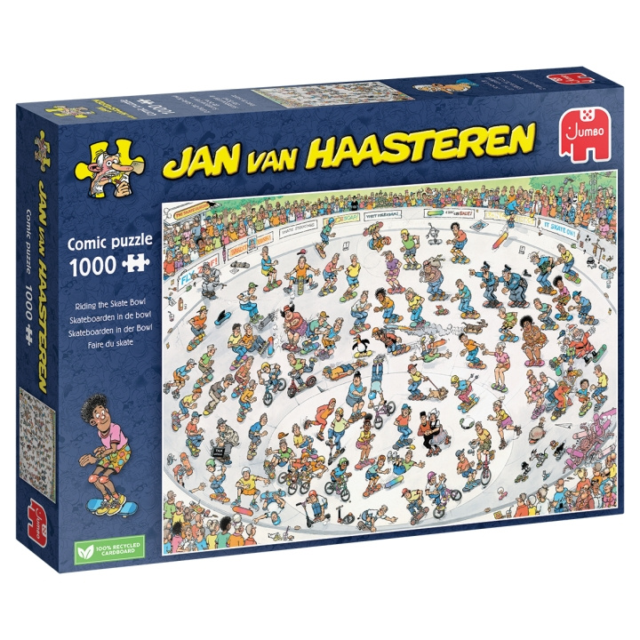 Jan van Haasteren Rijden op de schaatskom (1000 stukjes) in de groep SPORT, VRIJE TIJD & HOBBY / Hobby / Puzzel bij TP E-commerce Nordic AB (D01937)