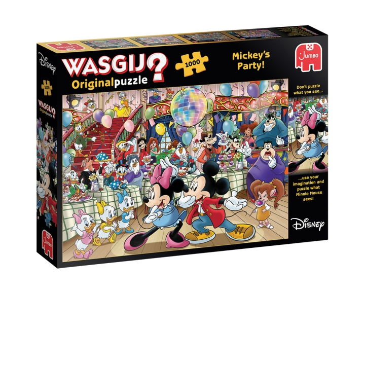 Wasgij Original Disney, Mickey\'s Party! 1000 stukjes in de groep SPORT, VRIJE TIJD & HOBBY / Hobby / Puzzel bij TP E-commerce Nordic AB (D01939)