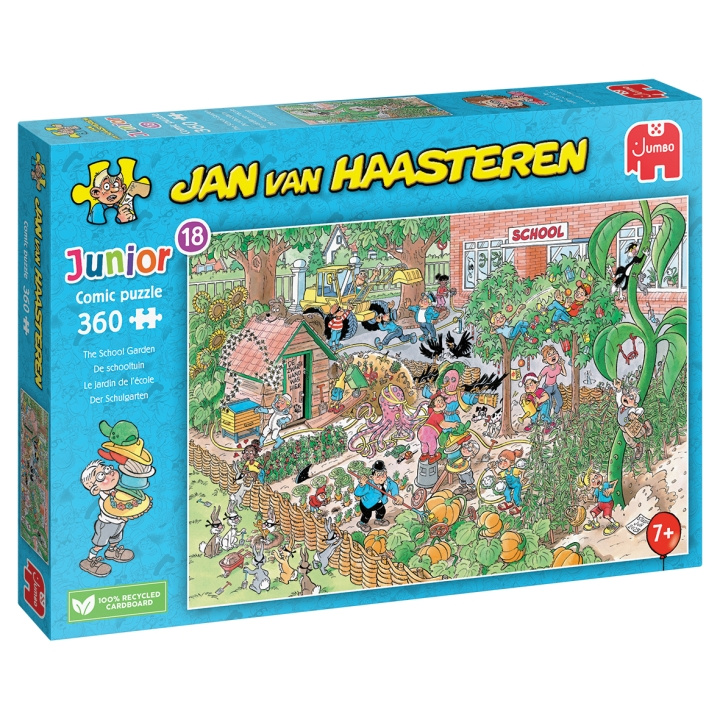 Jan van Haasteren Junior - De schooltuin (360 stukjes) in de groep SPEELGOED, KINDER- & BABYPRODUCTEN / Speelgoed / Kinderpuzzel bij TP E-commerce Nordic AB (D01940)