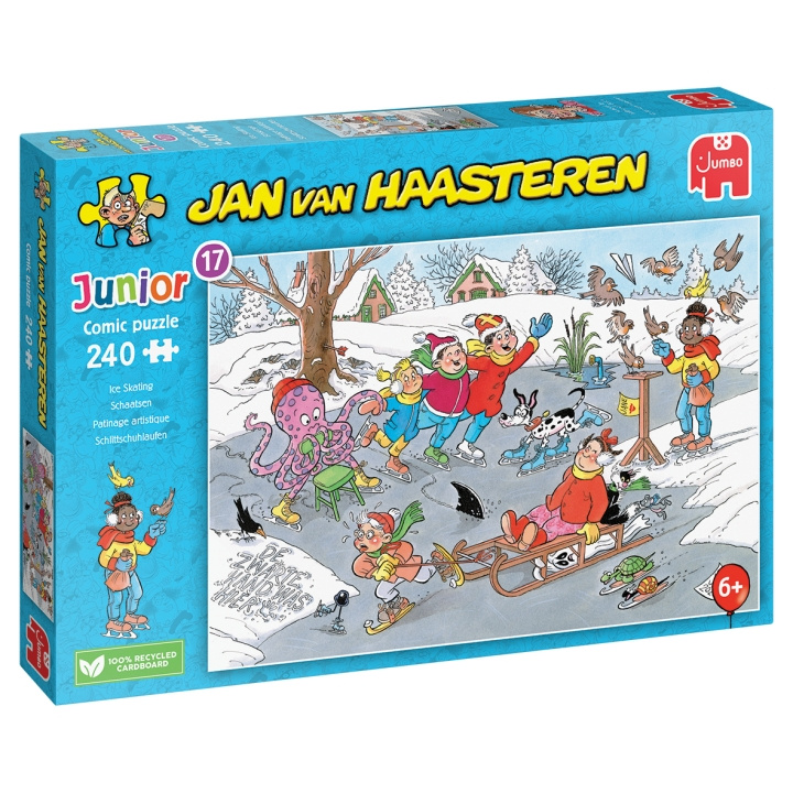 Jan van Haasteren Junior - Schaatsen (240 stuks) in de groep SPEELGOED, KINDER- & BABYPRODUCTEN / Speelgoed / Kinderpuzzel bij TP E-commerce Nordic AB (D01941)