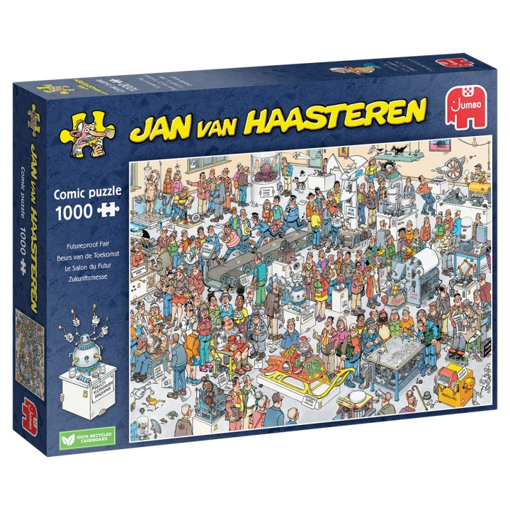 Jan van Haasteren Futureproof beurspuzzel (1000 stukjes) in de groep SPORT, VRIJE TIJD & HOBBY / Hobby / Puzzel bij TP E-commerce Nordic AB (D01982)