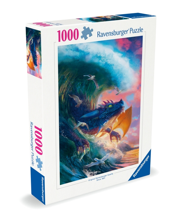 Ravensburger Puzzel Drakenrace 1000p (12000622) in de groep SPORT, VRIJE TIJD & HOBBY / Hobby / Puzzel bij TP E-commerce Nordic AB (D01990)