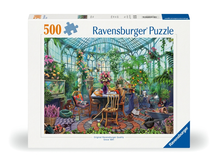 Ravensburger Puzzel Kassen Ochtenden, 500 stukjes (12000207) in de groep SPORT, VRIJE TIJD & HOBBY / Hobby / Puzzel bij TP E-commerce Nordic AB (D02034)