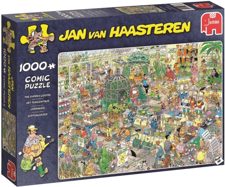 Jan van Haasteren Tuincentrum (1000 stukjes) (JUM9066) in de groep SPORT, VRIJE TIJD & HOBBY / Hobby / Puzzel bij TP E-commerce Nordic AB (D02038)