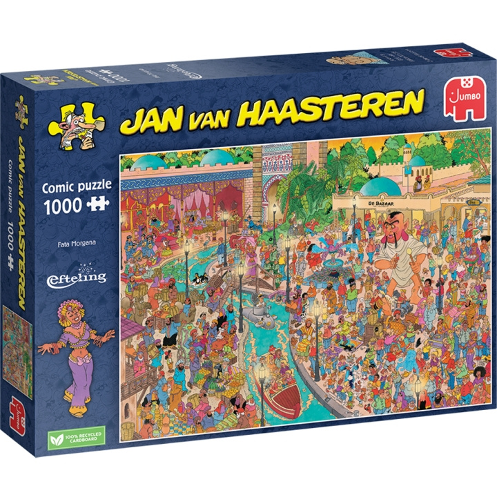 Jan van Haasteren Efteling Fata Morgana (1000 stukjes) (JUM00038) in de groep SPORT, VRIJE TIJD & HOBBY / Hobby / Puzzel bij TP E-commerce Nordic AB (D02048)