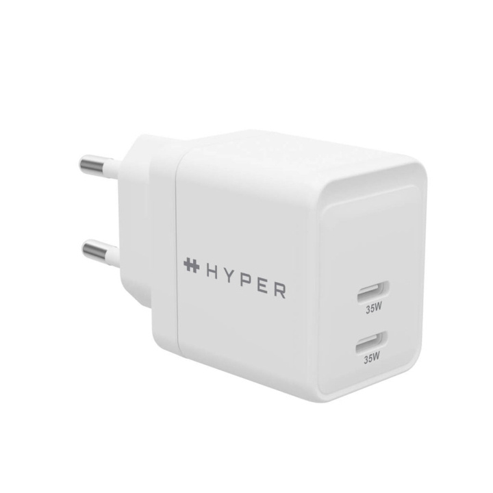 Targus Hyper - HyperJuice 35W USB-C GaN Oplader in de groep SMARTPHONE & TABLETS / Opladers & Kabels / Wandoplader / Wandoplader Type C bij TP E-commerce Nordic AB (D02058)