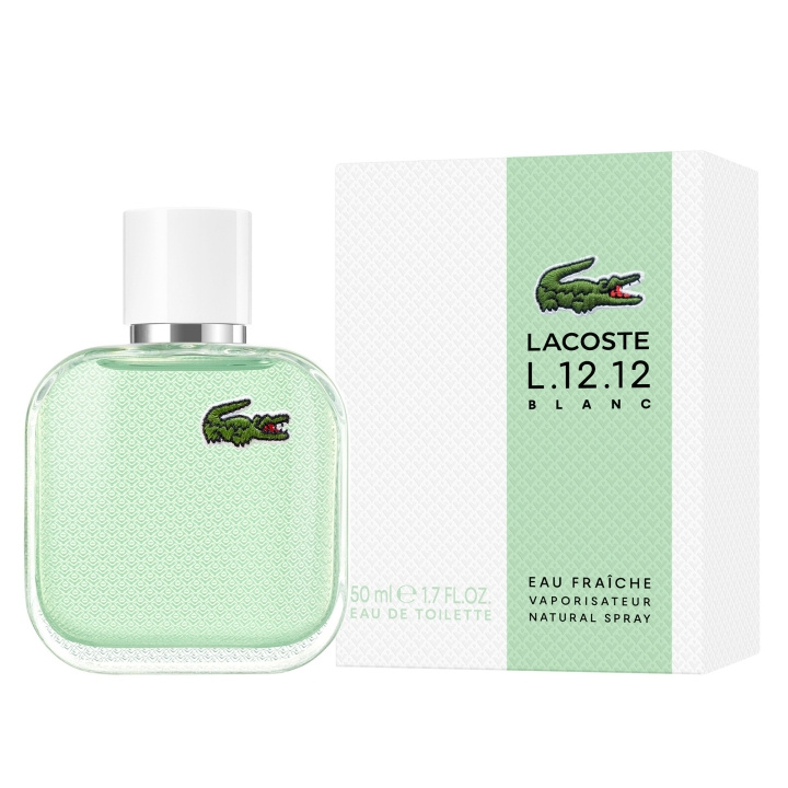 Lacoste L.12.12 Blanc Eau Fraiche EDT 50 ml in de groep BEAUTY & HEALTH / Geuren & Parfum / Parfum / Parfum voor hem bij TP E-commerce Nordic AB (D02139)