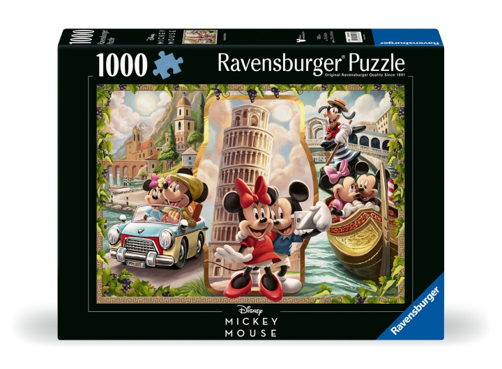 Ravensburger Puzzel Disney Vakantie Mickey & Minni 1000p (12000498) in de groep SPORT, VRIJE TIJD & HOBBY / Hobby / Puzzel bij TP E-commerce Nordic AB (D02148)