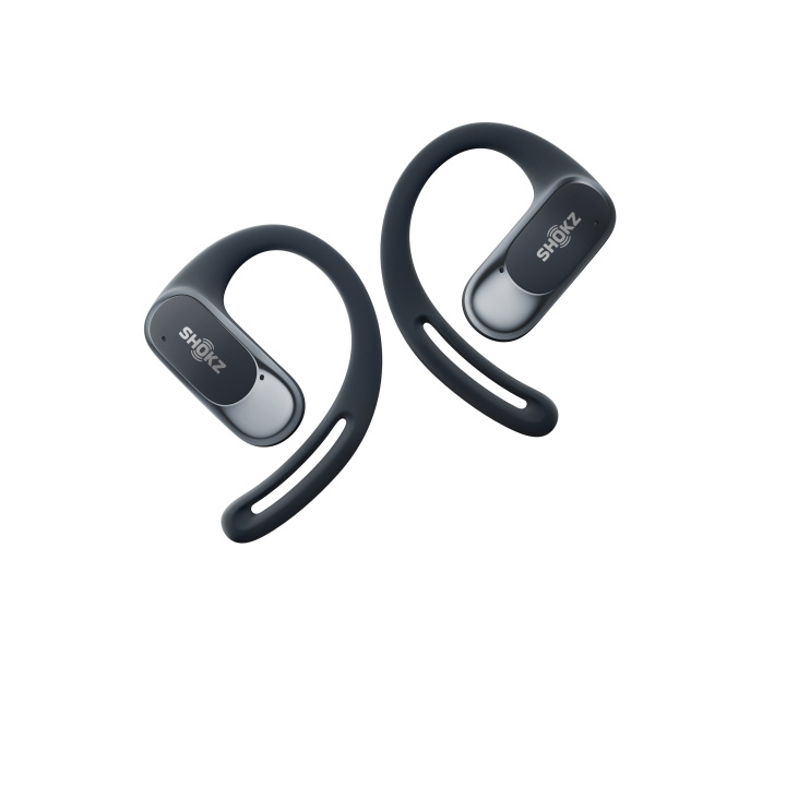 Shokz OpenFit Air, Zwart in de groep HOME ELECTRONICS / Audio & Beeld / Koptelefoon & Accessoires / Koptelefoon bij TP E-commerce Nordic AB (D02180)