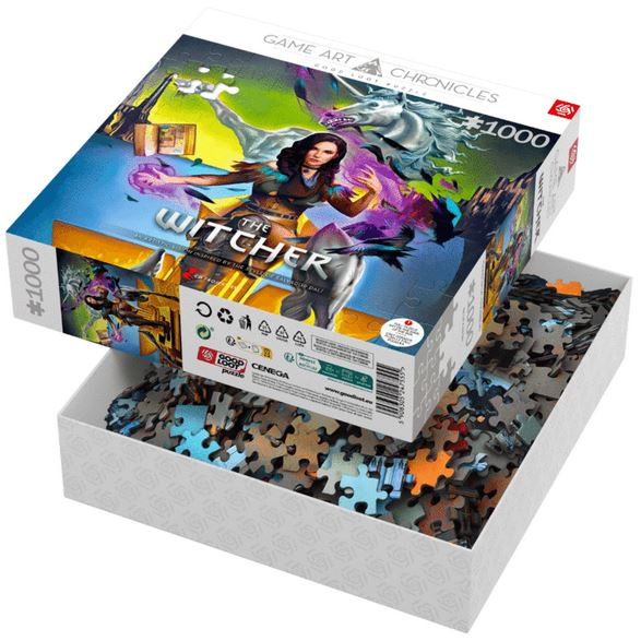 Good Loot Game Art Chronicles puzzel: The Witcher Yennefer & Salvador Dali (1000 stukjes) in de groep SPORT, VRIJE TIJD & HOBBY / Hobby / Puzzel bij TP E-commerce Nordic AB (D02188)