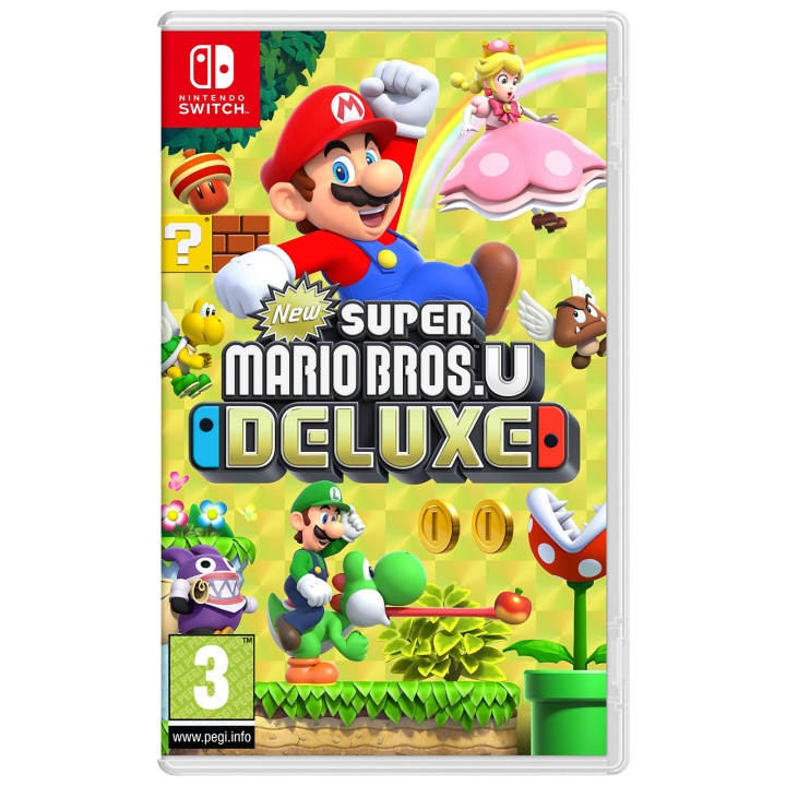 New Super Mario Bros. U Deluxe (UK, SE, DK, FI) (Switch) in de groep HOME ELECTRONICS / Spelconsoles en accessoires / Nintendo Switch / Games bij TP E-commerce Nordic AB (D02225)