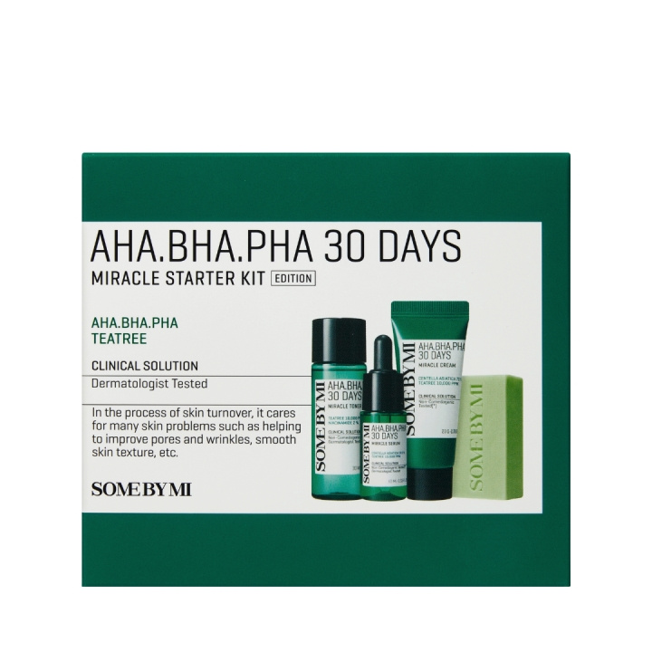 Some By Mi AHA BHA PHA 30 Dagen Miracle Starter Kit in de groep BEAUTY & HEALTH / Huidsverzorging / Gezicht / Huidserum bij TP E-commerce Nordic AB (D02237)