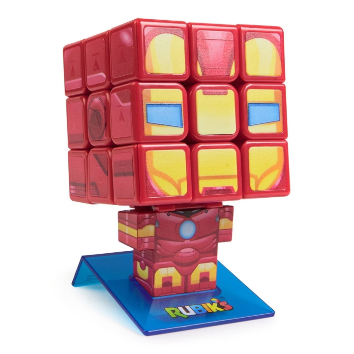 Rubiks Cubers 3x3 - Iron Man (6071041) in de groep SPEELGOED, KINDER- & BABYPRODUCTEN / Spelletje / Bordspellen bij TP E-commerce Nordic AB (D02273)