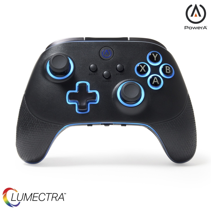 PowerA Pc/Cloud Draadloze Controller met Lumectra - Zwart (PC/Cloud) in de groep HOME ELECTRONICS / Spelconsoles en accessoires / Nintendo Switch / Accessoires bij TP E-commerce Nordic AB (D02288)