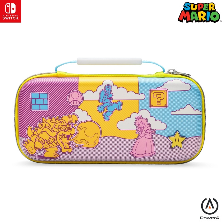 PowerA Beschermhoes - Paddenstoelenrijk Pop Art (Nintendo Switch/Lite) in de groep HOME ELECTRONICS / Spelconsoles en accessoires / Nintendo Switch / Accessoires bij TP E-commerce Nordic AB (D02290)