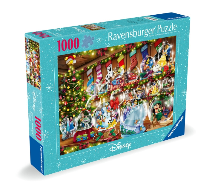 Ravensburger Puzzle Disney Christmas 1000p (12000537) in de groep SPORT, VRIJE TIJD & HOBBY / Hobby / Puzzel bij TP E-commerce Nordic AB (D02295)