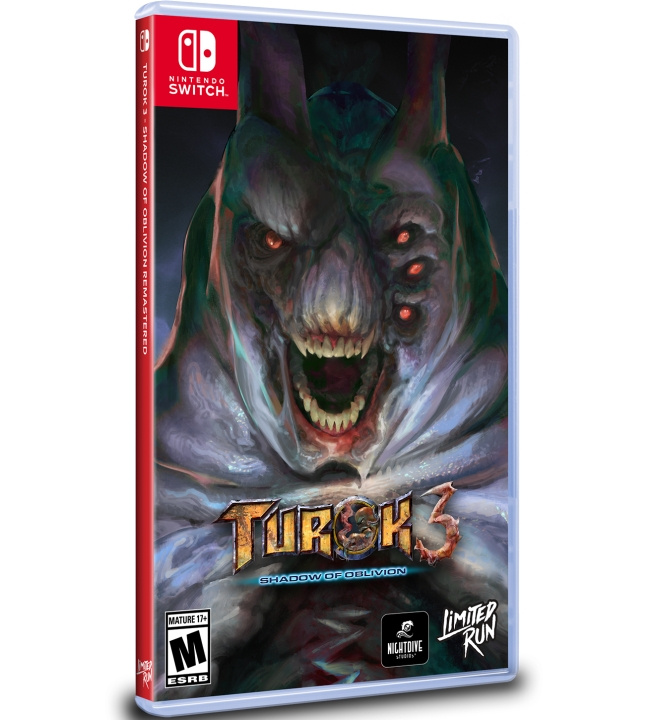 Turok 3: Shadow of Oblivion (Import) (Switch) in de groep HOME ELECTRONICS / Spelconsoles en accessoires / Nintendo Switch / Games bij TP E-commerce Nordic AB (D02302)