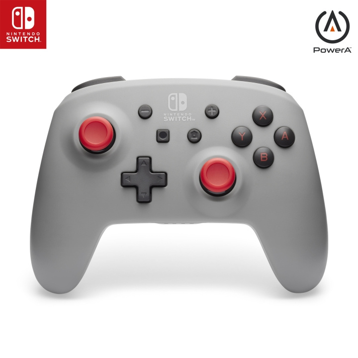 PowerA Draadloze controller - Retro Grijs (Nintendo Switch) in de groep HOME ELECTRONICS / Spelconsoles en accessoires / Nintendo Switch bij TP E-commerce Nordic AB (D02349)