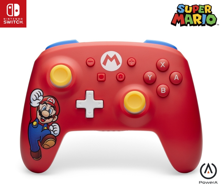 PowerA Draadloze controller - Mario Joy (Nintendo Switch) in de groep HOME ELECTRONICS / Spelconsoles en accessoires / Nintendo Switch / Accessoires bij TP E-commerce Nordic AB (D02350)