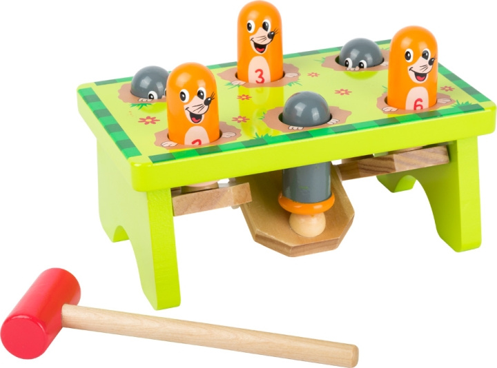 Small Foot Hammer Board - Ram the Mole (I-SF11162) in de groep SPEELGOED, KINDER- & BABYPRODUCTEN / Speelgoed / Speelgoed bij TP E-commerce Nordic AB (D02353)