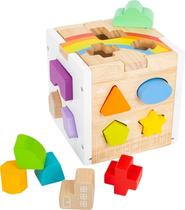 Small Foot Kussen Box Regenboog - (I-SF11777) in de groep SPEELGOED, KINDER- & BABYPRODUCTEN / Babyspeelgoed / Activiteitenspeelgoed bij TP E-commerce Nordic AB (D02356)