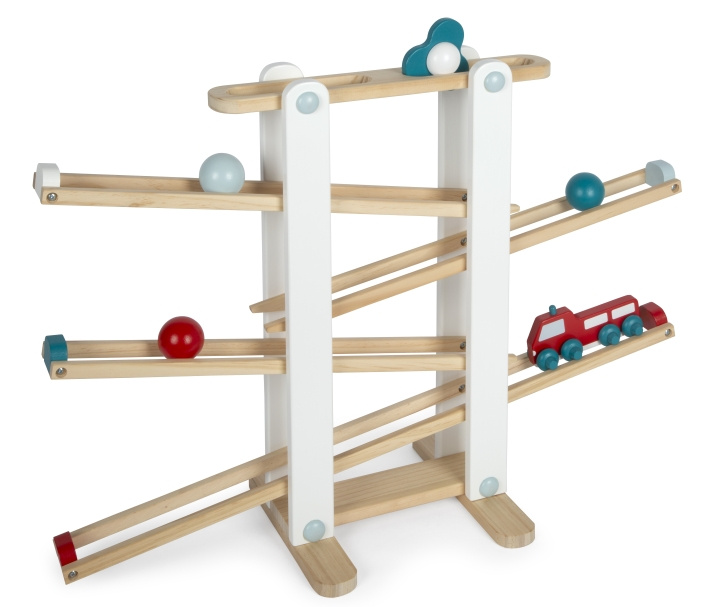 Small Foot Ballenbaan met ballen, auto, spinner - (I-SF12549) in de groep SPEELGOED, KINDER- & BABYPRODUCTEN / Babyspeelgoed / Activiteitenspeelgoed bij TP E-commerce Nordic AB (D02366)