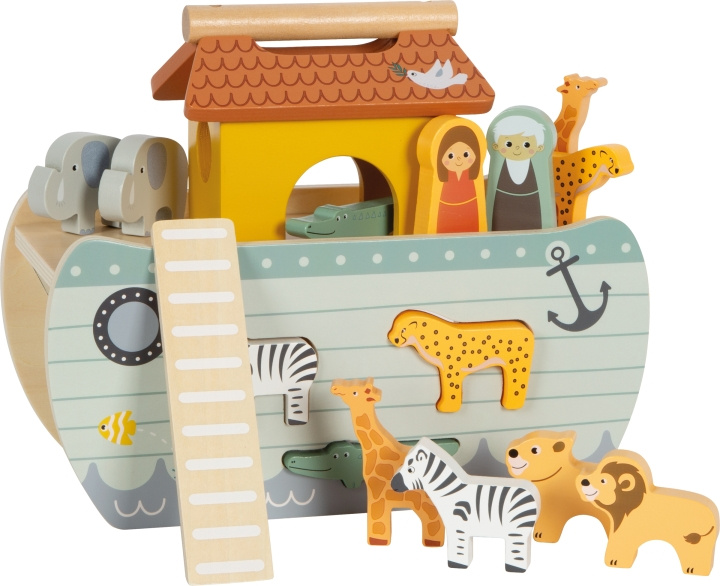 Small Foot Noah\'s Ark Sorting Box Safari - (I-SF12456) in de groep SPEELGOED, KINDER- & BABYPRODUCTEN / Speelgoed / Speelset bij TP E-commerce Nordic AB (D02370)