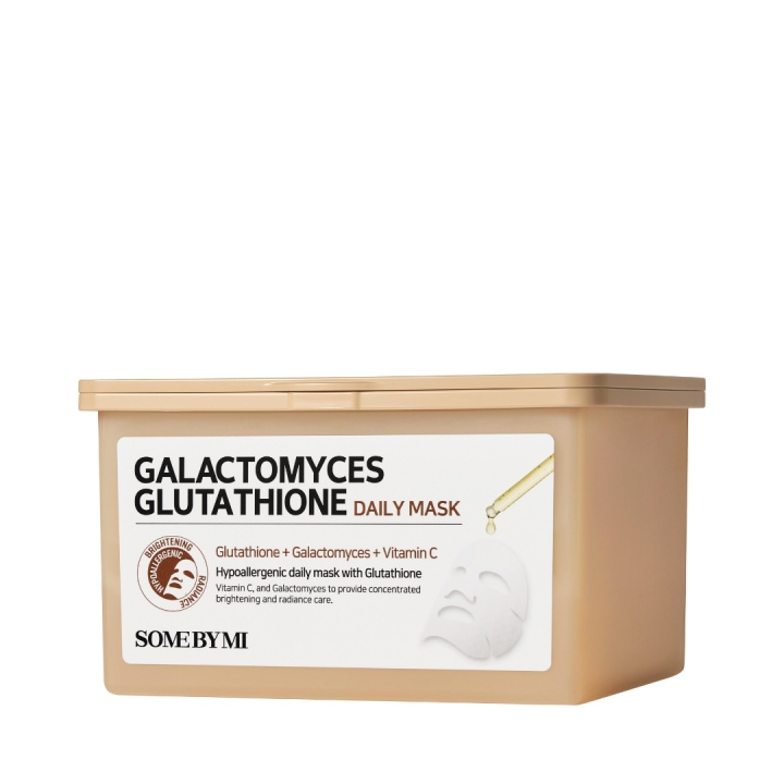 Some By Mi Galactomyces Glutathion Dagelijks Masker - 30 vellen in de groep BEAUTY & HEALTH / Huidsverzorging / Gezicht / Maskers bij TP E-commerce Nordic AB (D02375)