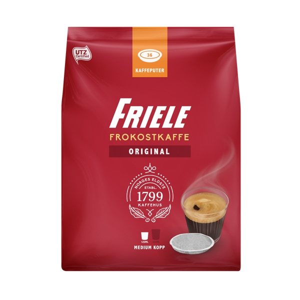 Senseo ® Koffiepads - Friele Origineel - 36 stuks in de groep HUISHOUDEN & TUIN / Huishoudelijke apparaten / Koffiezetapparaten en accessoires / Koffiecups bij TP E-commerce Nordic AB (D02396)